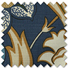 Acanthus, Navy - Roman Blind
